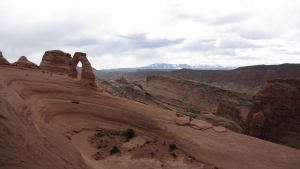 Delicate arch at Arches National Park near Moab 