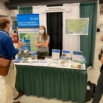 NEON booth at ESA2022