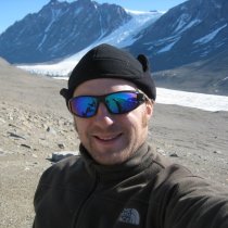 Eric Sokol in Antarctica