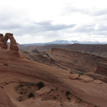 Delicate arch at Arches National Park near Moab 