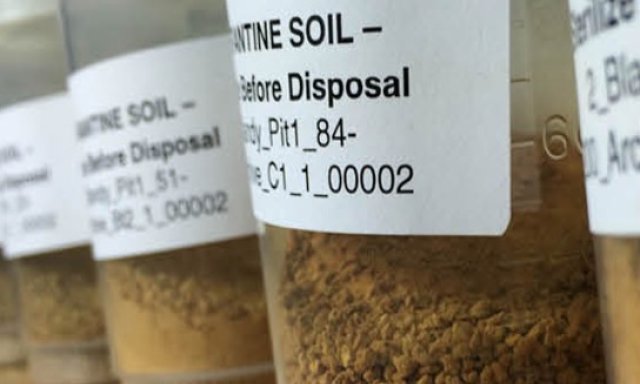 Soil samples for researcher support page