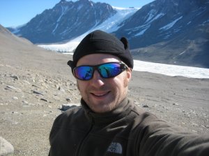 Eric Sokol in Antarctica