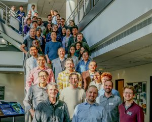 Group photo of attendees of the 2026 remote sensing and fluxes workshop.