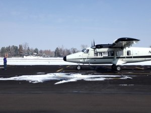 Twin Otter arrival at KBDU