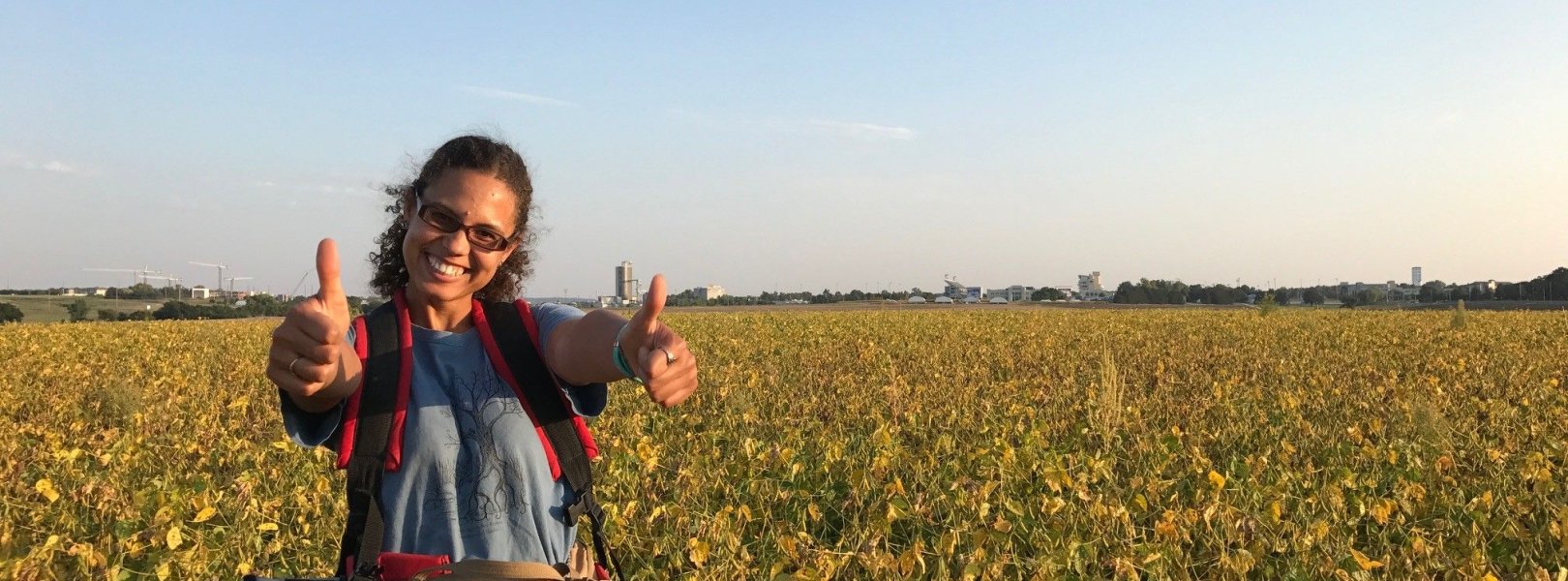 Thumbs up from a field scientist at KONA