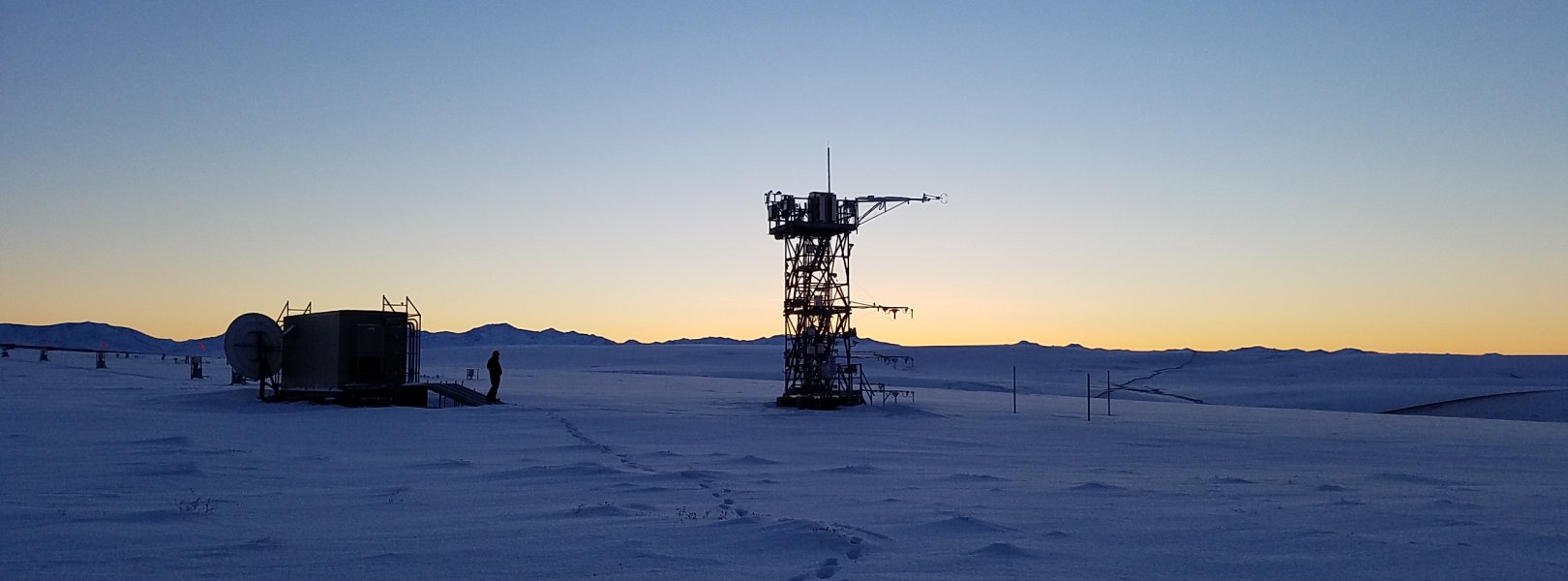 Flux tower at TOOL in November