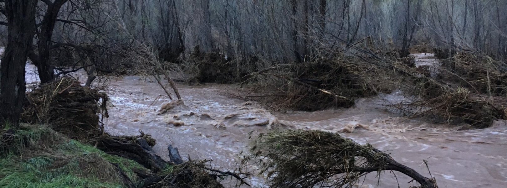 High flow discharge event at SYCA.