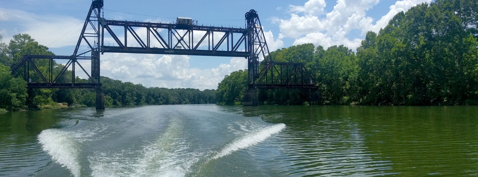 Bridge over the BLWA aquatic site