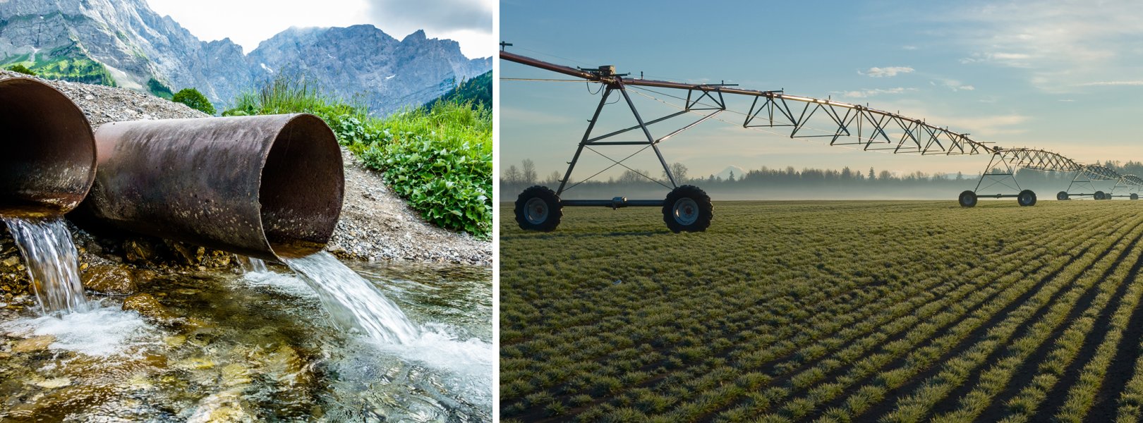 Landscapes featuring groundwater