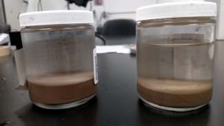 Sediment sample jars