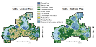 Ordway-Swisher Biological Station (OSBS) land cover map