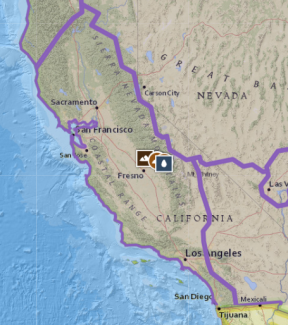 Map of Domain 17 - Pacific Southwest