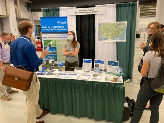 NEON booth at ESA2022