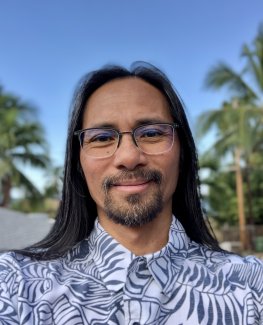 Photograph of NEON staff Rommel Zulueta