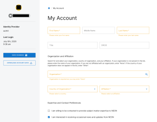 screenshot of webform