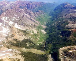 AOP photo of landscape in Crested Butte Colorado