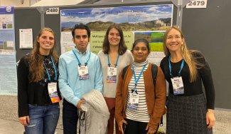 Nancy Glenn with the Women in Ecology ESA Group