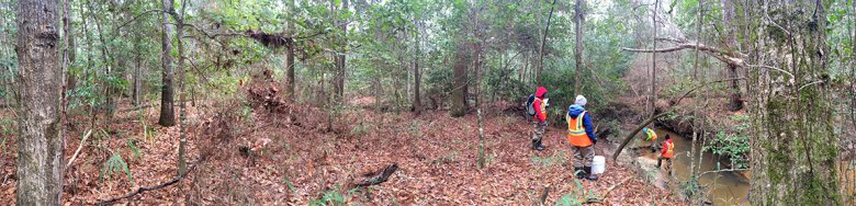 Temperature measurements at a NEON aquatic stream site